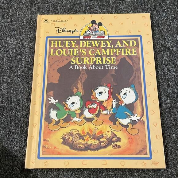 Disney's Learn with Mickey 90's Vintage Book Bundle Set of 3 books Donald Duck - Picture 4 of 5